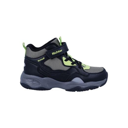 Richter Shoes Botki trekkingowe &quot;Jamie&quot; w kolorze czarno-niebieskim ze sklepu Limango Polska w kategorii Buty trekkingowe dziecięce - zdjęcie 185908157