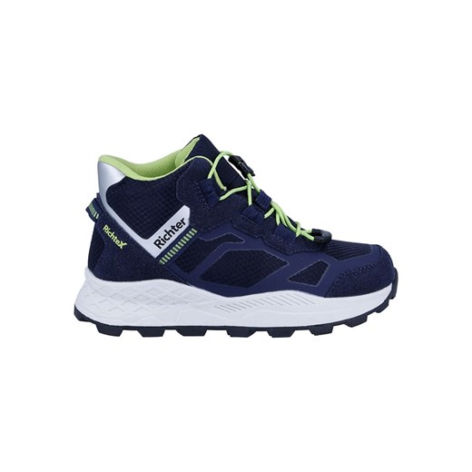 Richter Shoes Botki trekkingowe &quot;Venture&quot; w kolorze granatowym ze sklepu Limango Polska w kategorii Buty trekkingowe dziecięce - zdjęcie 185908169