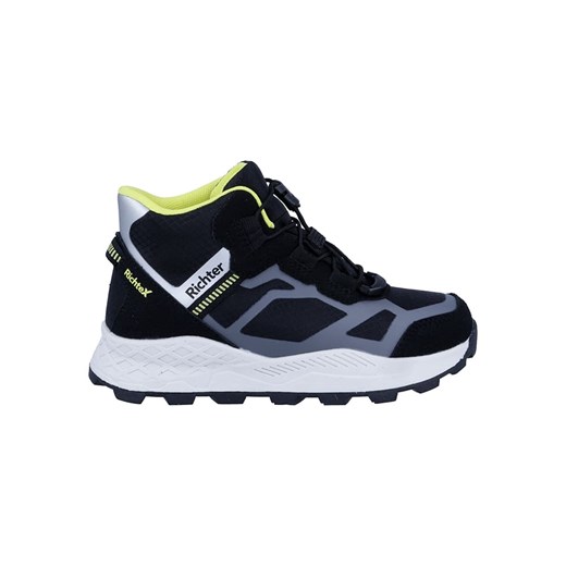 Richter Shoes Botki trekkingowe &quot;Venture&quot; w kolorze czarno-niebieskim ze sklepu Limango Polska w kategorii Buty trekkingowe dziecięce - zdjęcie 185908175