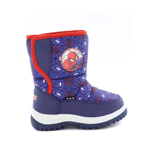 Marvel Botki w kolorze granatowo-czerwonym ze sklepu Limango Polska w kategorii Buty zimowe dziecięce - zdjęcie 185908429