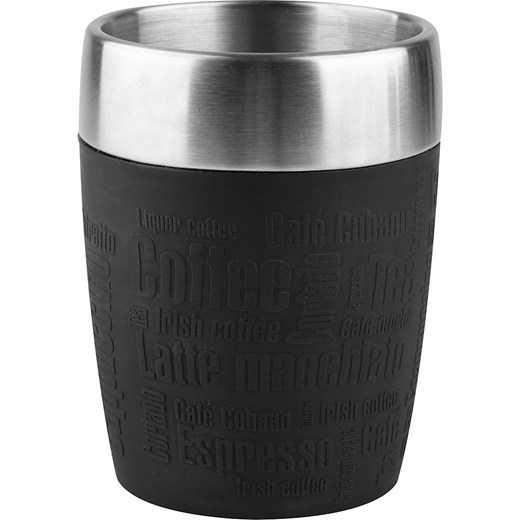 Emsa Kubek termiczny &quot;Travel Cup&quot; w kolorze czarnym - 200 ml ze sklepu Limango Polska w kategorii Kubki termiczne - zdjęcie 185908446