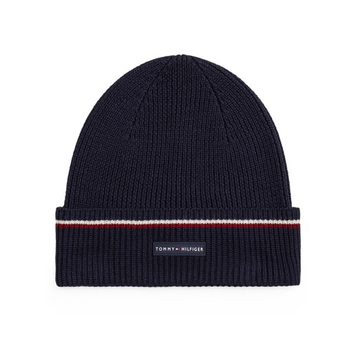 Czapka Tommy Hilfiger AM0AM13587 Granatowy ze sklepu eobuwie.pl w kategorii Czapki zimowe męskie - zdjęcie 185908638