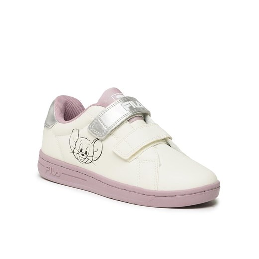 Sneakersy Fila FFK0096 13159 Beżowy ze sklepu eobuwie.pl w kategorii Buty sportowe dziecięce - zdjęcie 185908825
