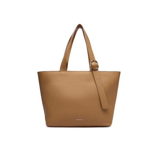 Torebka Lasocki C-LSK-L-012-08 Beżowy ze sklepu eobuwie.pl w kategorii Torby Shopper bag - zdjęcie 185908829