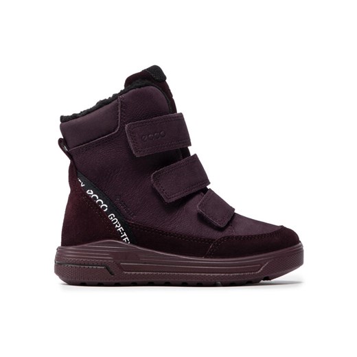 Śniegowce ECCO Uban Snowboarder GORE-TEX 72233251504 Fioletowy ze sklepu eobuwie.pl w kategorii Buty zimowe dziecięce - zdjęcie 185908858