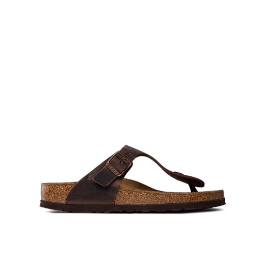 Japonki Birkenstock Gizeh Bs 0743833 Brązowy ze sklepu eobuwie.pl w kategorii Klapki damskie - zdjęcie 185908868