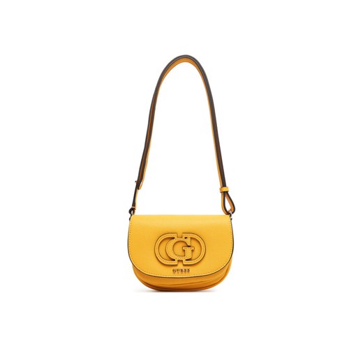 Torebka Guess Calebra Mini HWBG95 36780 Żółty ze sklepu eobuwie.pl w kategorii Listonoszki - zdjęcie 185908897