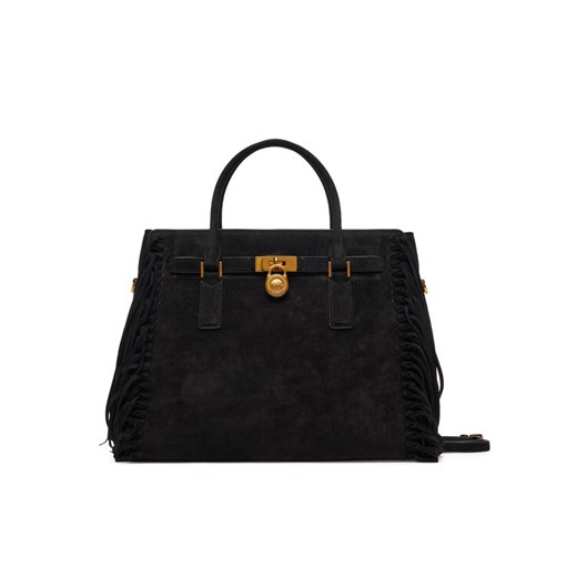 Torebka MICHAEL Michael Kors Hamilton Moderne 30F5ANXS3S Czarny ze sklepu eobuwie.pl w kategorii Torebki damskie - zdjęcie 185908958