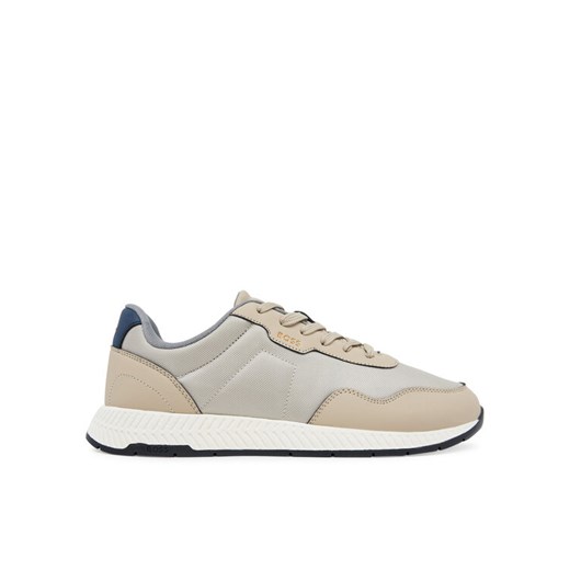 Sneakersy BOSS Titanium 50536481 Beżowy ze sklepu eobuwie.pl w kategorii Buty sportowe męskie - zdjęcie 185909036