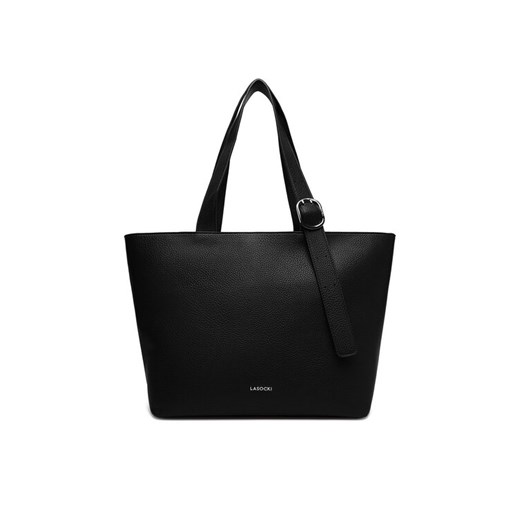 Torebka Lasocki C-LSK-L-012-08 Czarny ze sklepu eobuwie.pl w kategorii Torby Shopper bag - zdjęcie 185909038