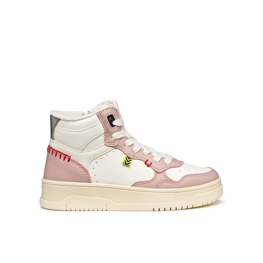 Sneakersy Geox J Lestrella J56NLA 000BC C0674 D Biały ze sklepu eobuwie.pl w kategorii Buty sportowe dziecięce - zdjęcie 185909057