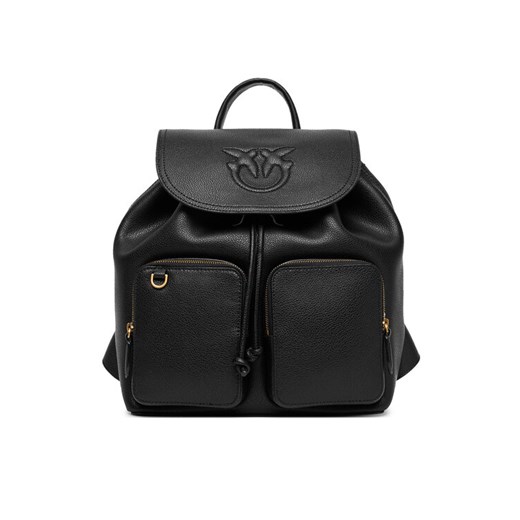 Plecak PINKO Carrie Backpack Al 25-26 PLTT 104351 A29Q Czarny ze sklepu eobuwie.pl w kategorii Plecaki - zdjęcie 185909118