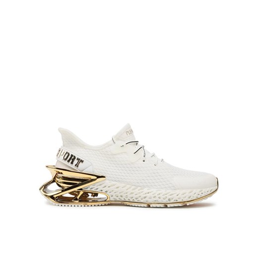 Sneakersy Plein Sport The Scratch FABS USC0335 PTE003N Biały ze sklepu eobuwie.pl w kategorii Buty sportowe męskie - zdjęcie 185909199