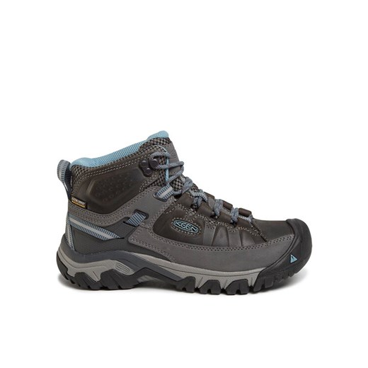 Trekkingi Keen Targhee III Mid Wp 1023040 Szary ze sklepu eobuwie.pl w kategorii Buty trekkingowe damskie - zdjęcie 185909235