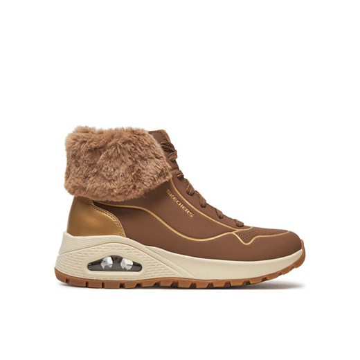 Botki Skechers 167993/TPGD Brązowy ze sklepu eobuwie.pl w kategorii Botki - zdjęcie 185909299