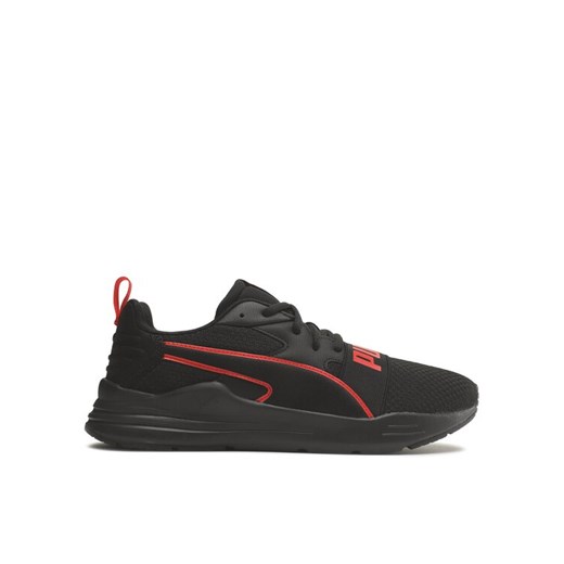Sneakersy Puma Wired Run Pure 38927509 Czarny ze sklepu eobuwie.pl w kategorii Buty sportowe męskie - zdjęcie 185909338
