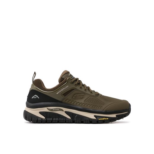 Trekkingi Skechers Recon 237333/OLBK Khaki ze sklepu eobuwie.pl w kategorii Buty sportowe męskie - zdjęcie 185909467