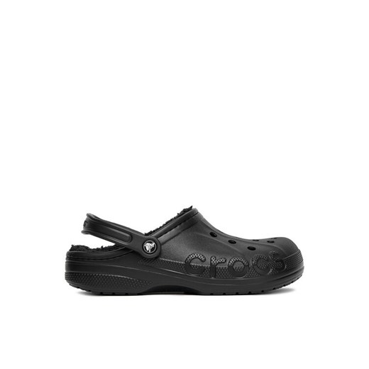 Klapki Crocs C-BAYA LINED CLOG 205969-060 Czarny ze sklepu eobuwie.pl w kategorii Klapki męskie - zdjęcie 185909515
