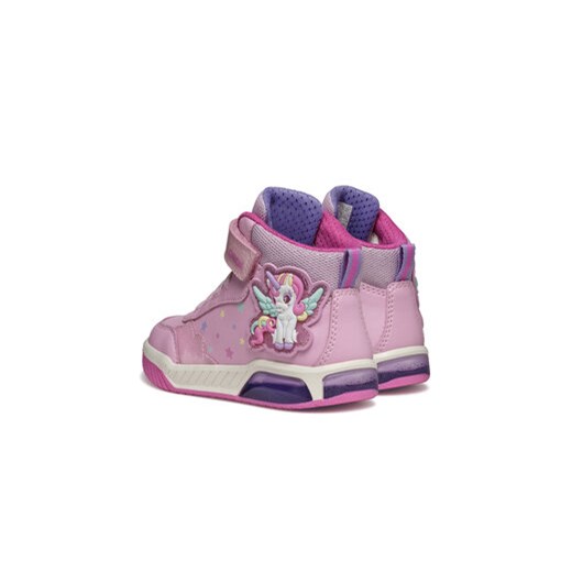 Sneakersy Geox J Inek J56ASA 0BCKC C8206 S Różowy Geox 29 eobuwie.pl