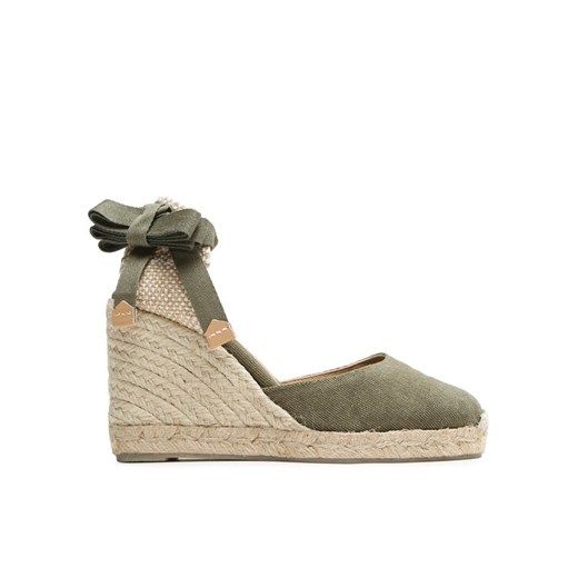 Castañer Espadryle Carina/8/002 021642-414 Zielony ze sklepu MODIVO w kategorii Espadryle damskie - zdjęcie 185912998