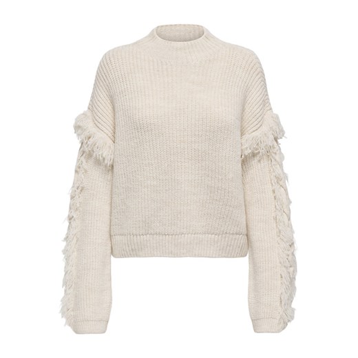 ONLY Sweter Molly 15363467 Beżowy Regular Fit ze sklepu MODIVO w kategorii Swetry damskie - zdjęcie 185913147