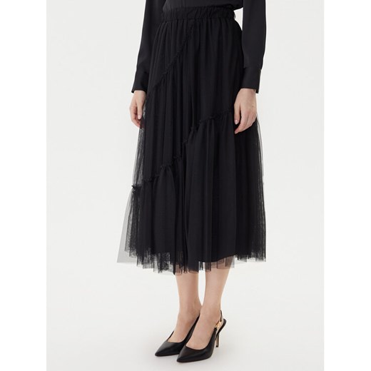 TWINSET Spódnica tiulowa 252LI2RAA Czarny Regular Fit ze sklepu MODIVO w kategorii Spódnice - zdjęcie 185913176