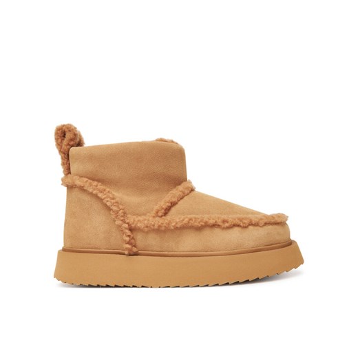 Inuikii Śniegowce Shearling Micro 1001.026.0011 Beżowy ze sklepu MODIVO w kategorii Śniegowce damskie - zdjęcie 185913215