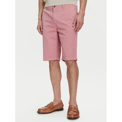 Baldessarini Szorty materiałowe B1 16939.2402 Różowy Slim Fit ze sklepu MODIVO w kategorii Spodenki męskie - zdjęcie 185913226