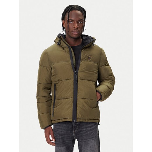 Aeronautica Militare Kurtka zimowa 252AB3025UCT04214 Zielony Regular Fit ze sklepu MODIVO w kategorii Kurtki męskie - zdjęcie 185913268