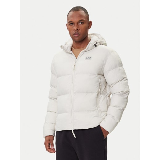 EA7 Emporio Armani Kurtka zimowa 7M000694 AF15956 U1112 Beżowy Regular Fit ze sklepu MODIVO w kategorii Kurtki męskie - zdjęcie 185913449