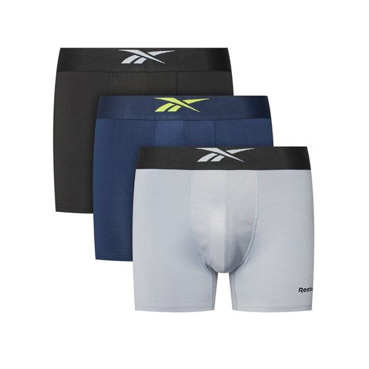 Reebok Komplet bielizny WARNER - AW24 (3-pack) Kolorowy ze sklepu MODIVO w kategorii Majtki męskie - zdjęcie 185913526