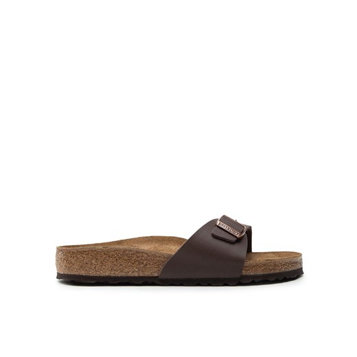 Birkenstock Klapki Madrid Bs 40391 Brązowy ze sklepu MODIVO w kategorii Klapki damskie - zdjęcie 185913529
