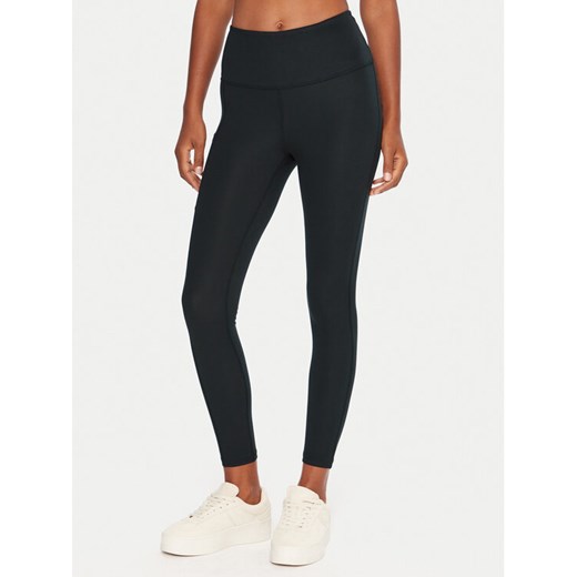 Roxy Legginsy Heart Into It Ankle ERJNP03690 Czarny Slim Fit ze sklepu MODIVO w kategorii Spodnie damskie - zdjęcie 185913577