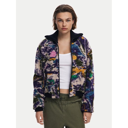 Desigual Kurtka bomber Alfa 25WWEW66 Kolorowy Regular Fit ze sklepu MODIVO w kategorii Kurtki damskie - zdjęcie 185913676