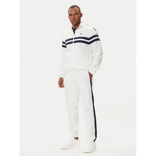 Lacoste Dres WH4766 Écru Regular Fit ze sklepu MODIVO w kategorii Dresy męskie - zdjęcie 185913769