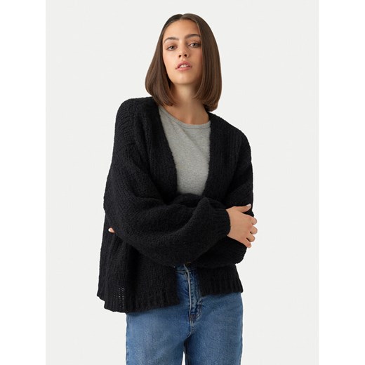 Vero Moda Kardigan Maybe 10273101 Czarny Oversize ze sklepu MODIVO w kategorii Swetry damskie - zdjęcie 185913818