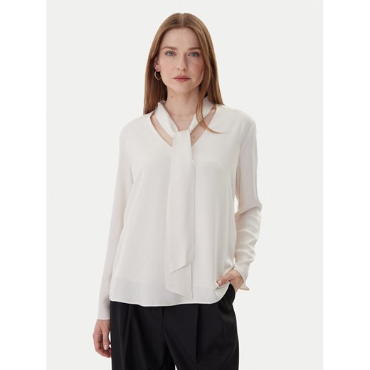 Armani Exchange Bluzka XW000732 AF16122 U1003 Écru Loose Fit ze sklepu MODIVO w kategorii Bluzki damskie - zdjęcie 185913898