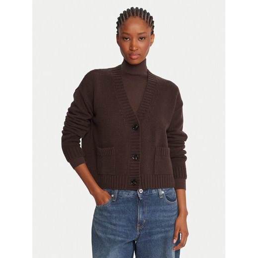 Weekend Max Mara Kardigan Filmato 2525346062 Brązowy Regular Fit ze sklepu MODIVO w kategorii Swetry damskie - zdjęcie 185913927