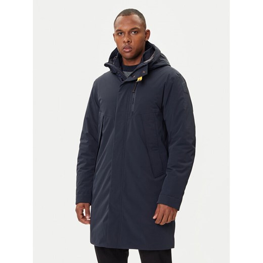 Parajumpers Płaszcz zimowy Easy 25WMPMJKBC03 Granatowy Regular Fit ze sklepu MODIVO w kategorii Płaszcze męskie - zdjęcie 185913946