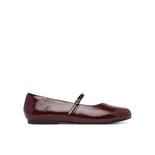 Clarks Baleriny Livia Sky 26184743 Bordowy ze sklepu MODIVO w kategorii Balerinki - zdjęcie 185914046