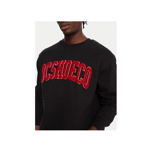 DC Bluza Varsity EDYFT03547 Czarny Regular Fit M MODIVO