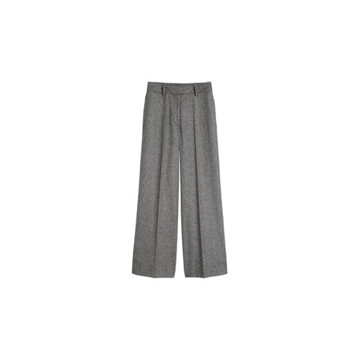 Marc O'Polo Spodnie materiałowe 509 0158 10149 Szary Wide Fit 38 MODIVO