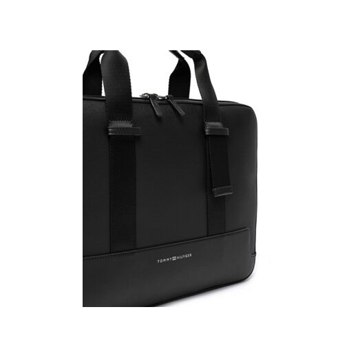 Tommy Hilfiger Torba na laptopa Th Modern Computer Bag AM0AM13637 Czarny Tommy Hilfiger OS MODIVO