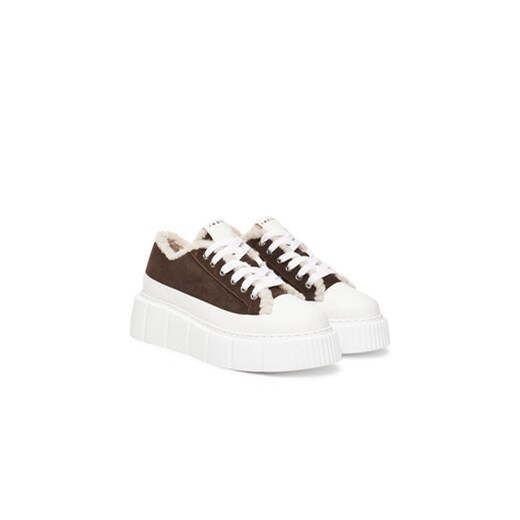 Inuikii Trampki Matilda Curly 1001.001.0381 Brązowy Inuikii 40 MODIVO