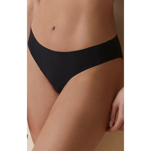 Bezszwowo figi damskie czarne Bikini 501, Kolor czarny, Rozmiar L, Selene ze sklepu Primodo w kategorii Majtki damskie - zdjęcie 185920559