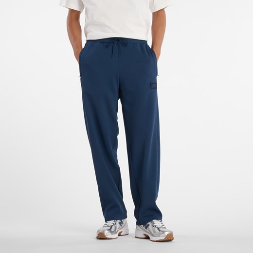 Spodnie męskie New Balance MP53501NNY – granatowe ze sklepu New Balance Poland w kategorii Spodnie męskie - zdjęcie 185920617