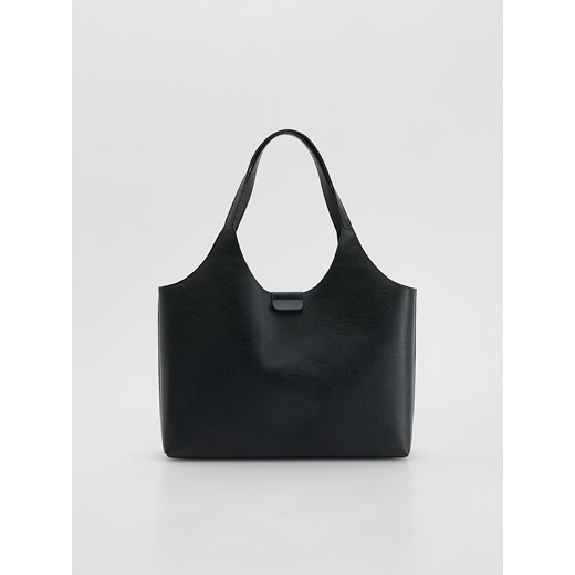 Reserved - Torebka shopper - czarny ze sklepu Reserved w kategorii Torby Shopper bag - zdjęcie 185921255