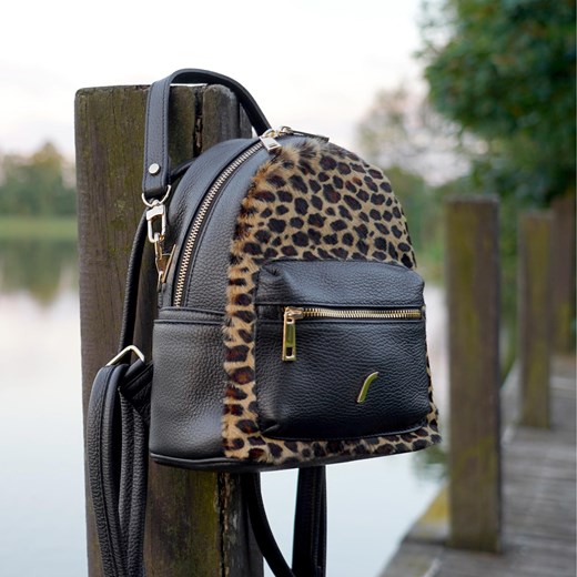 Relaks Mały Miejski Plecak W Panterkę ze sklepu Wojas w kategorii Plecaki - zdjęcie 185922899