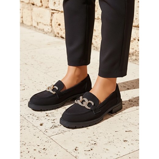 Royalfashion Eleganckie mokasyny damskie Bornello ze sklepu royalfashion.pl w kategorii Mokasyny damskie - zdjęcie 185923408