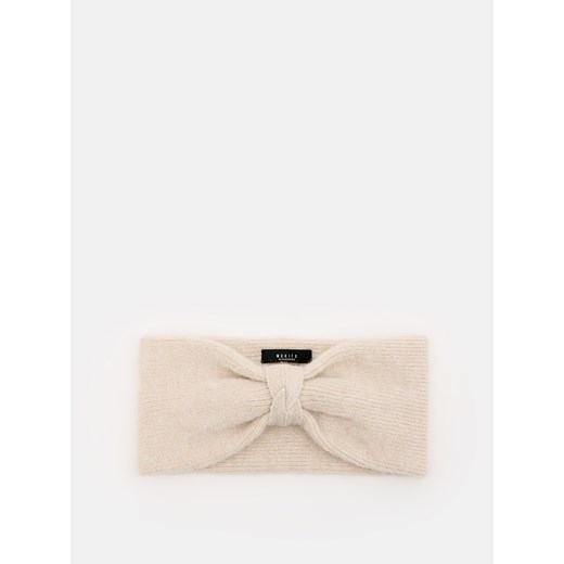 Mohito - Dzianinowa opaska - kremowy ze sklepu Mohito w kategorii Opaski do włosów - zdjęcie 185925318